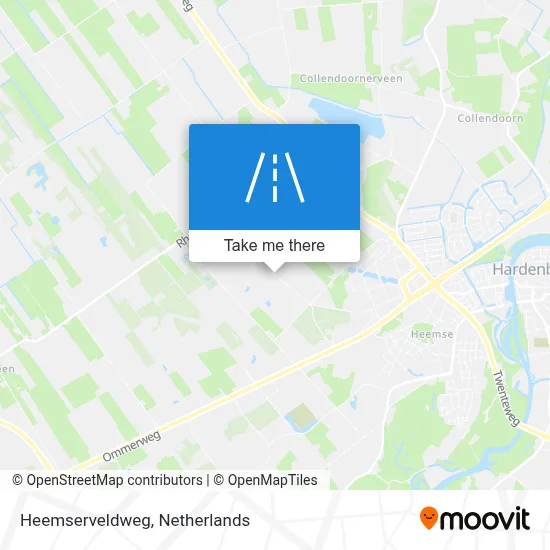 Heemserveldweg map