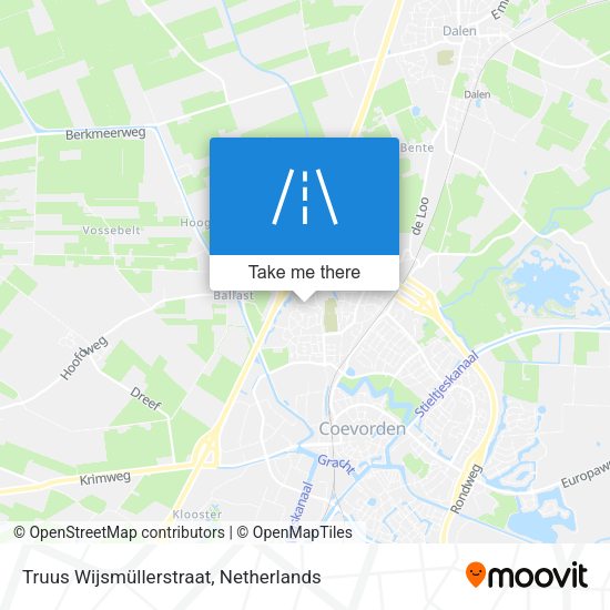 Truus Wijsmüllerstraat map