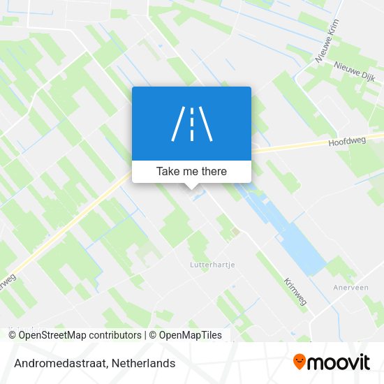 Andromedastraat map