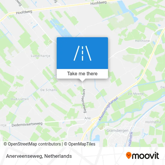 Anerveenseweg map