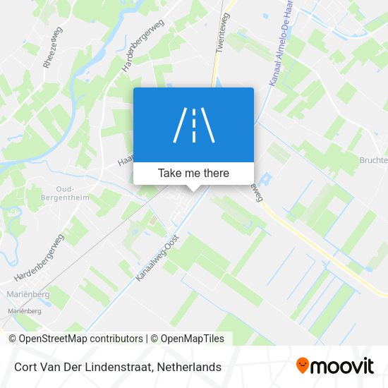Cort Van Der Lindenstraat map