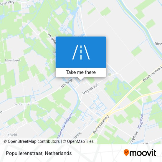 Populierenstraat map