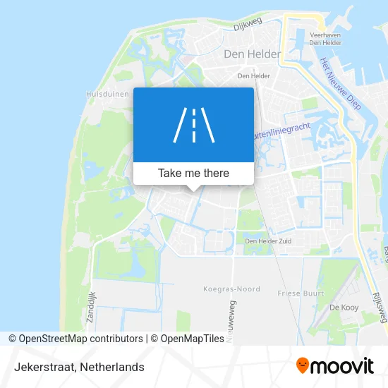 Jekerstraat map
