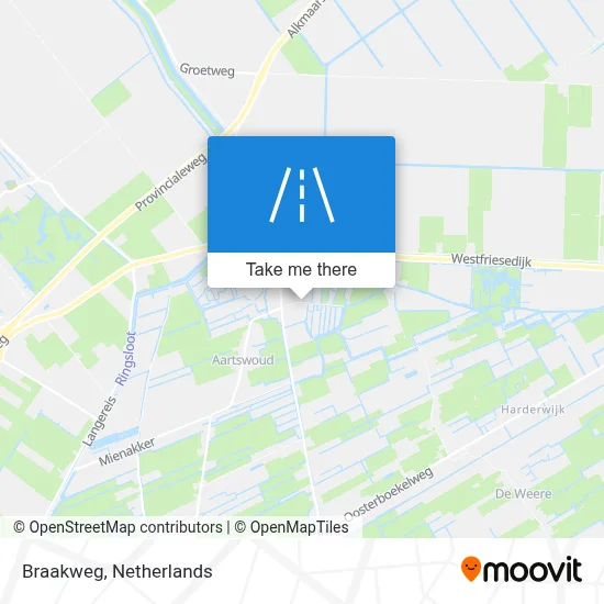 Braakweg map