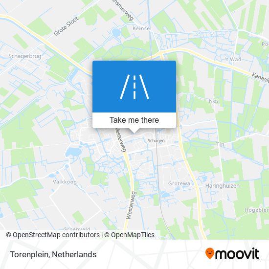 Torenplein map