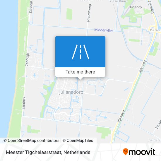 Meester Tigchelaarstraat map
