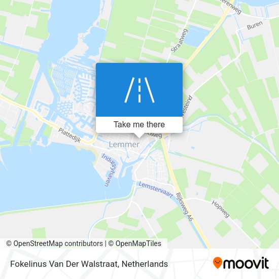 Fokelinus Van Der Walstraat map