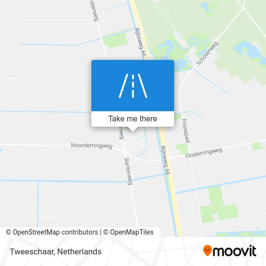 Tweeschaar map