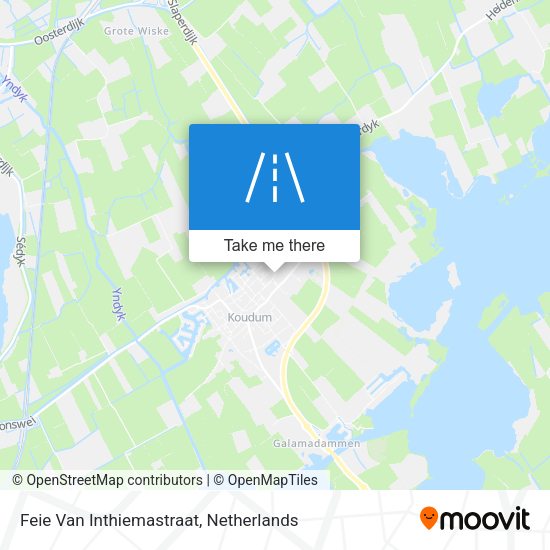 Feie Van Inthiemastraat map