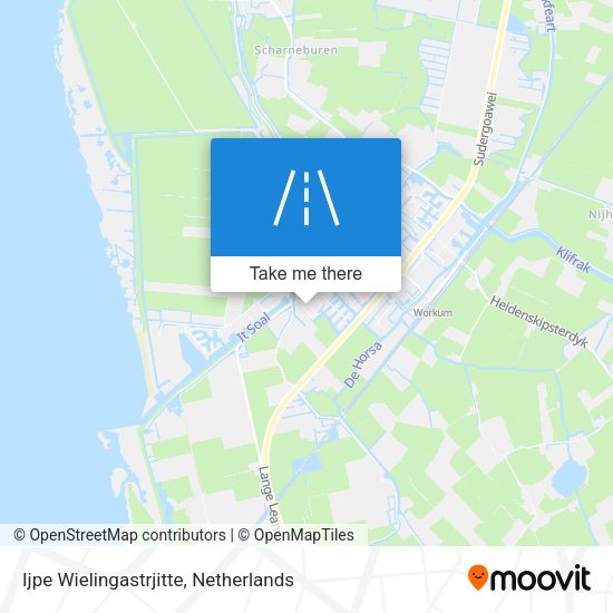 Ijpe Wielingastrjitte map