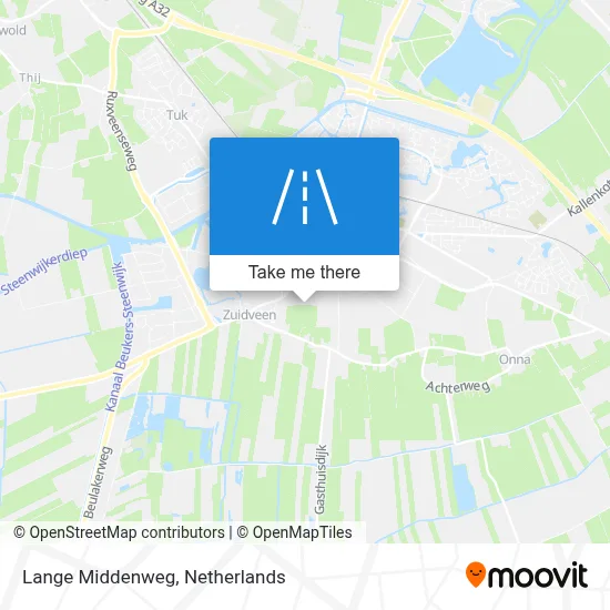 Lange Middenweg map