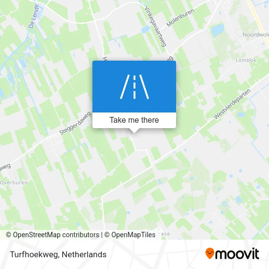 Turfhoekweg map