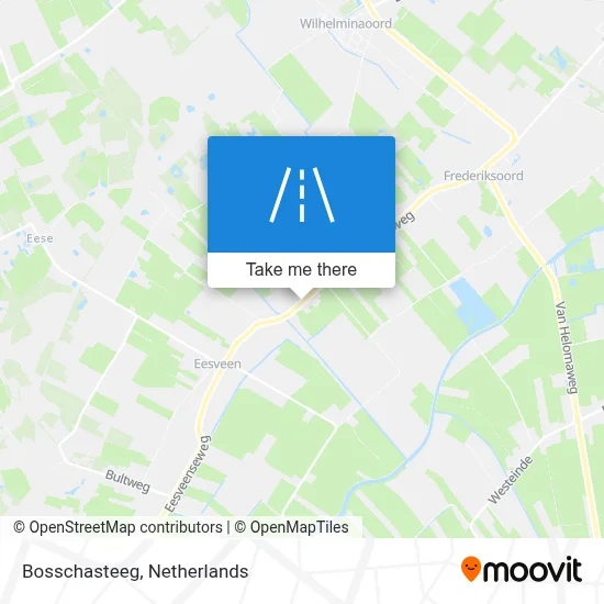 Bosschasteeg map
