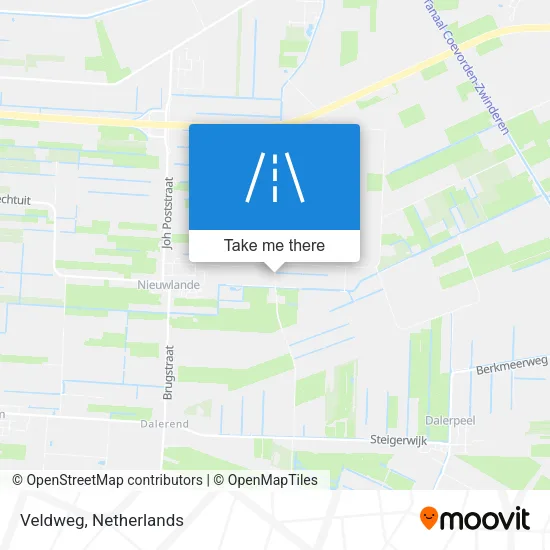 Veldweg map