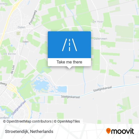 Stroetendijk map