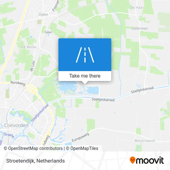 Stroetendijk map
