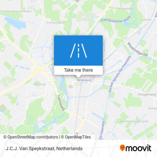J.C.J. Van Speykstraat map