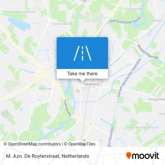 M. Azn. De Ruyterstraat map