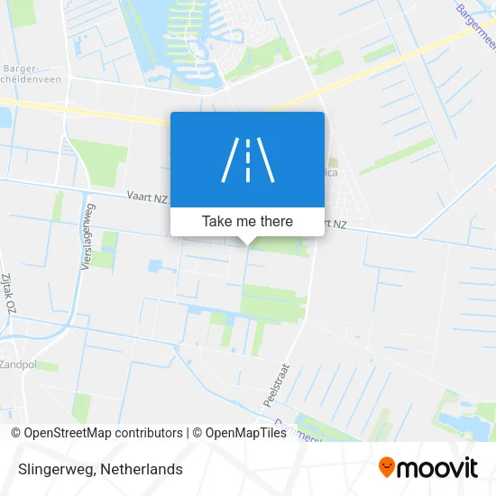 Slingerweg map