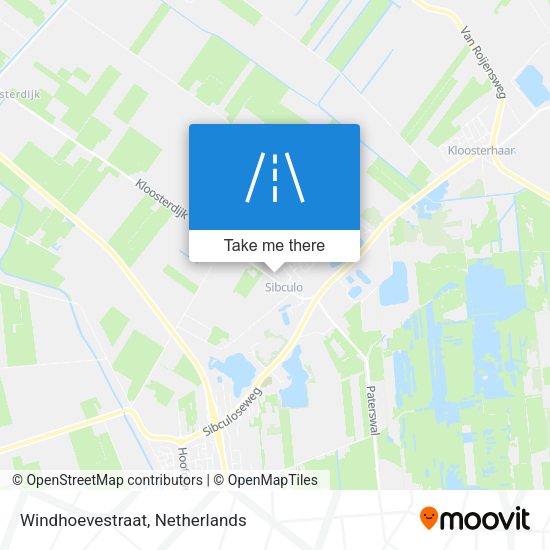 Windhoevestraat map