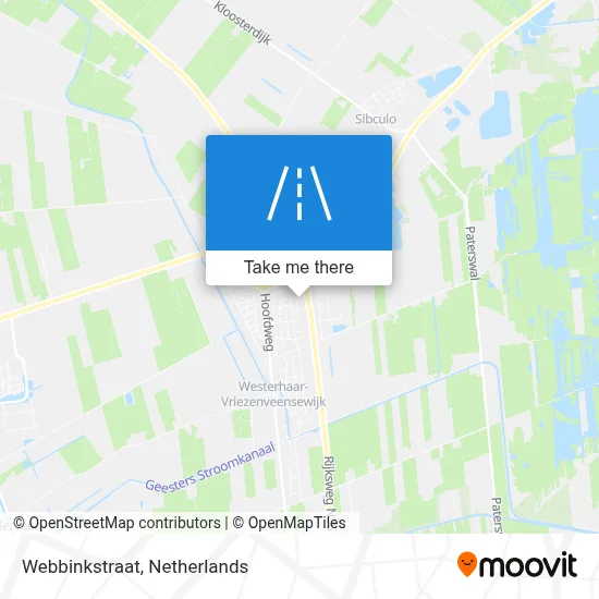 Webbinkstraat map