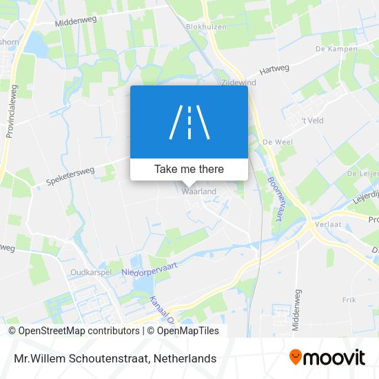 Mr.Willem Schoutenstraat map