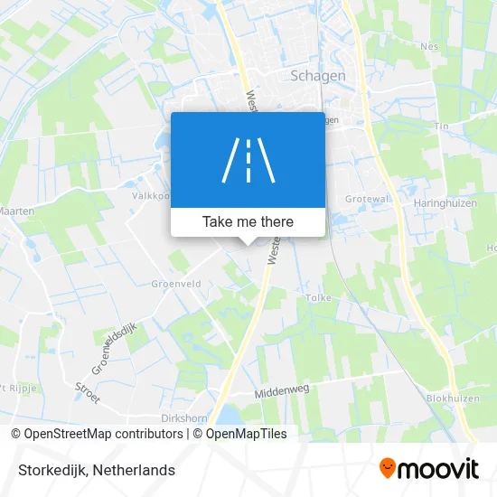 Storkedijk map