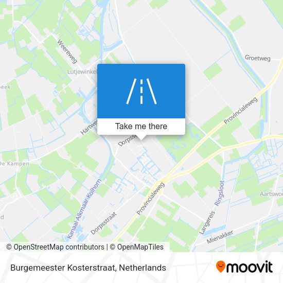 Burgemeester Kosterstraat map
