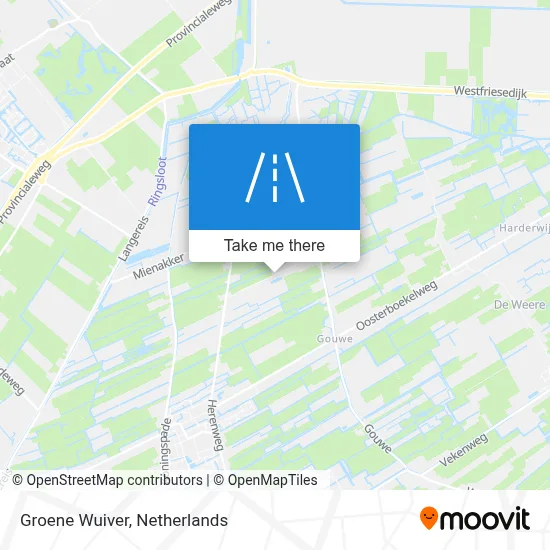 Groene Wuiver map
