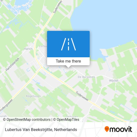 Lubertus Van Beekstrjitte map
