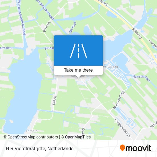 H R Vierstrastrjitte map