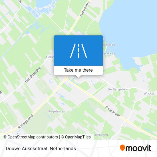 Douwe Aukesstraat map