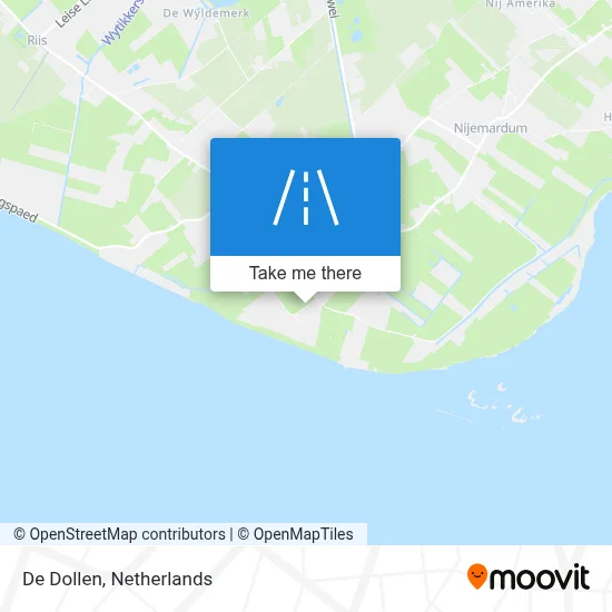 De Dollen map