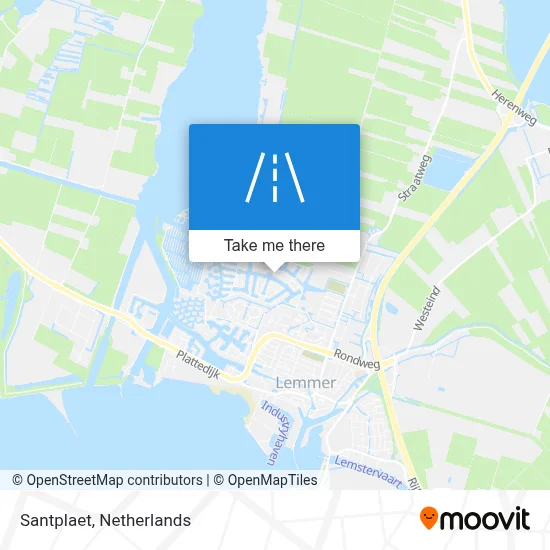 Santplaet map