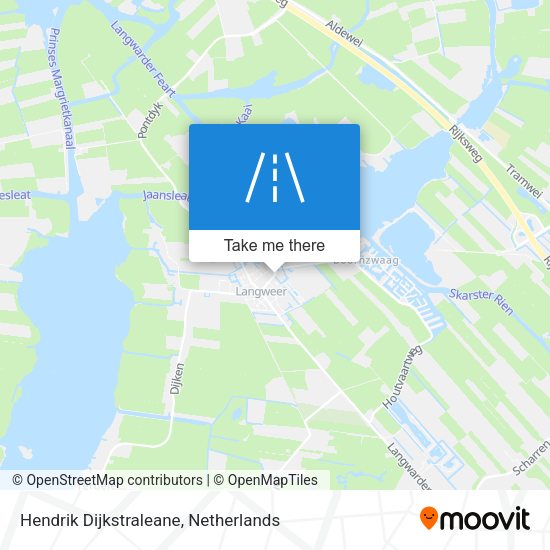Hendrik Dijkstraleane map