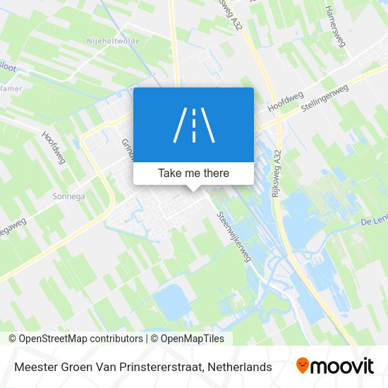 Meester Groen Van Prinstererstraat map