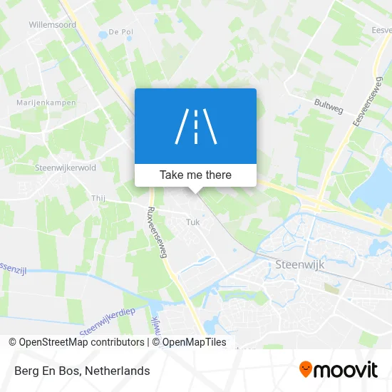 Berg En Bos map