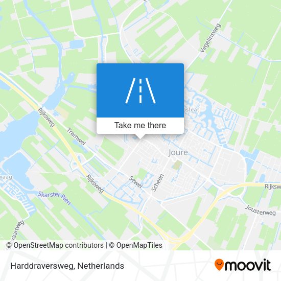 Harddraversweg map