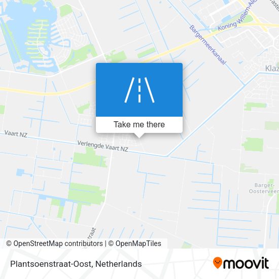 Plantsoenstraat-Oost map