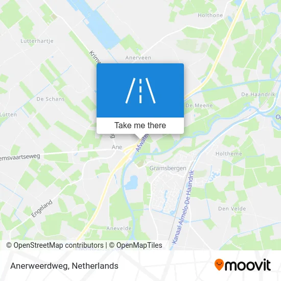 Anerweerdweg map