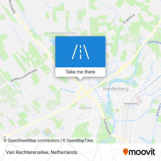 Van Rechterenallee map