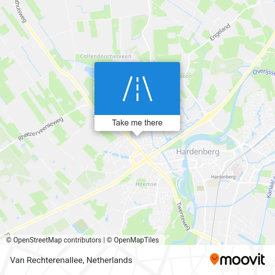 Van Rechterenallee map