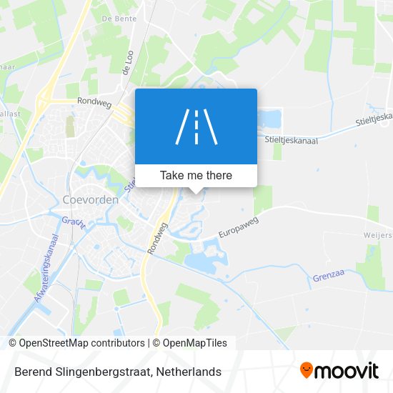 Berend Slingenbergstraat map
