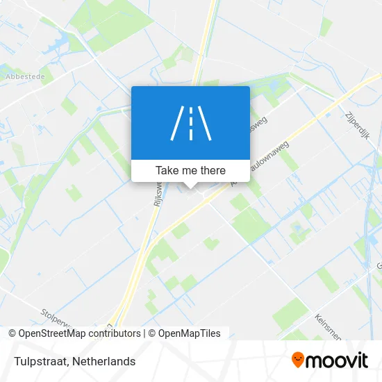 Tulpstraat map