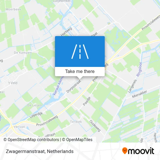 Zwagermanstraat map