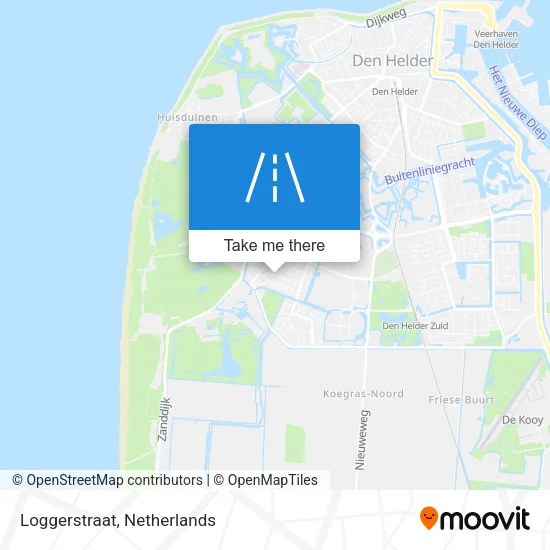 Loggerstraat map