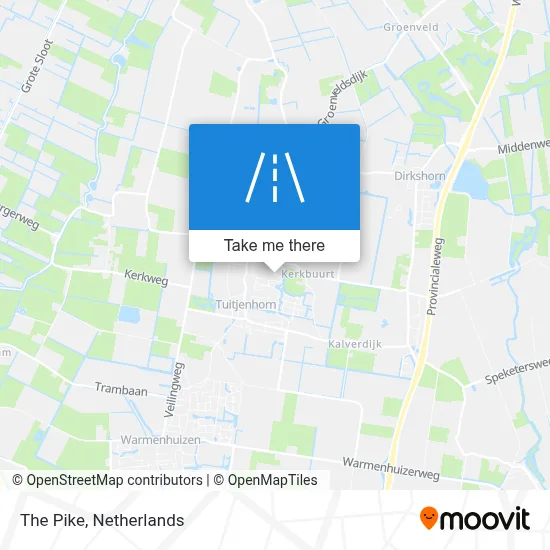 De Snoekbaars map