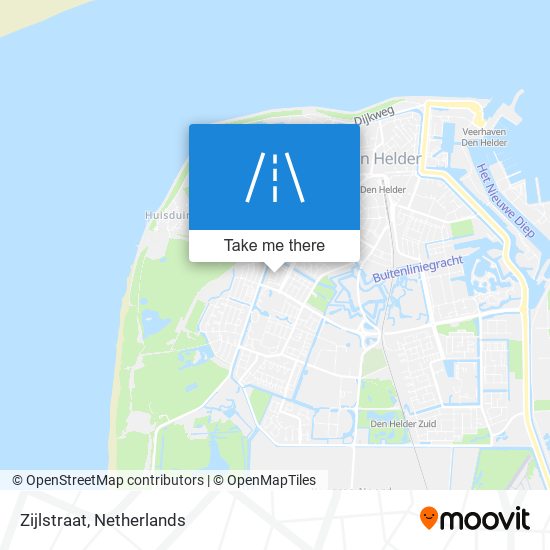 Zijlstraat map