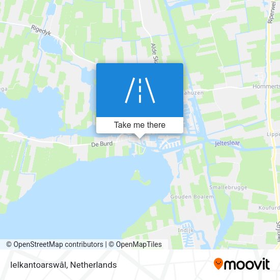 Ielkantoarswâl map