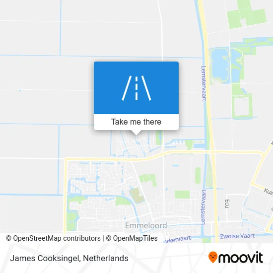 James Cooksingel map